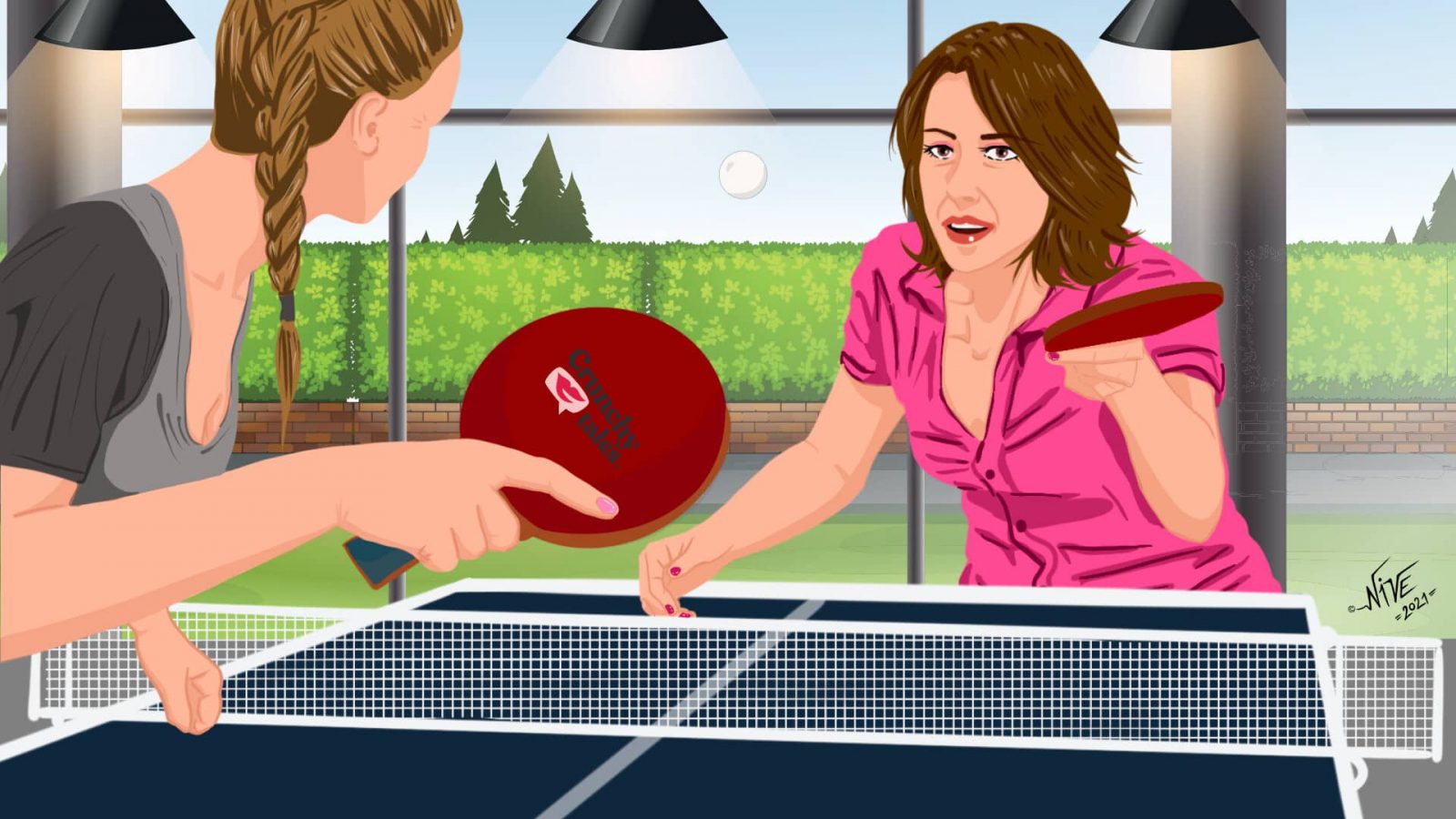 How One Woman Brought Ping Pong — And Feminism — To Work