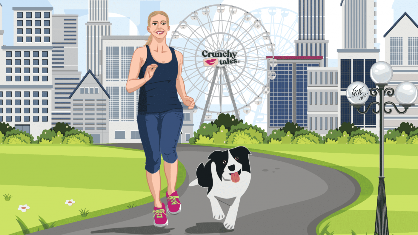 Working Out With Your Dog | CrunchyTales
