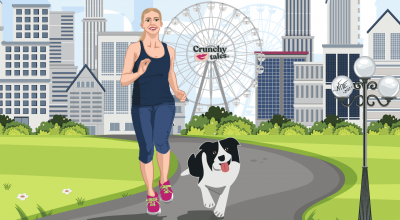Working Out With Your Dog | CrunchyTales