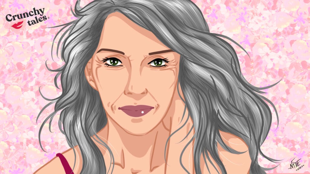 Long hairstyles over 50| CrunchyTales