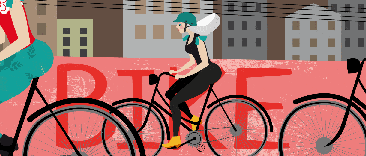 Chic Cycling Through Mid-Life | CrunchyTales