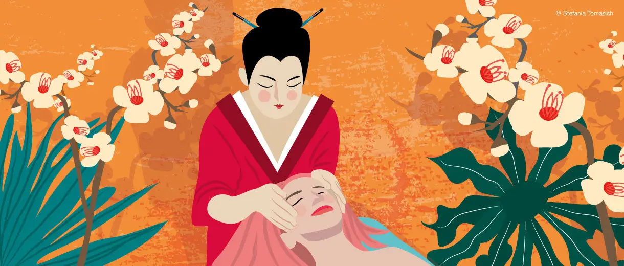 Japanese Kobibo Face Massage | CrunchyTales